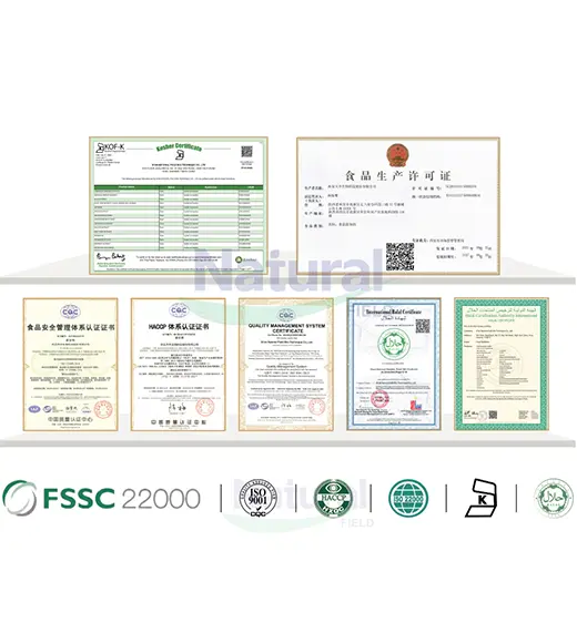 Natürliche Feld acht System garantien