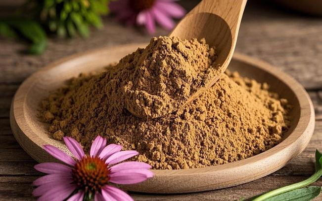 Anwendungs szenarien des entzündung hemmenden natürlichen Rohstoffs Echinochloa purpurea-Extrakt