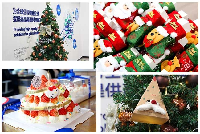 Naturfeld-Bio-Technik hielt Weihnachts feier