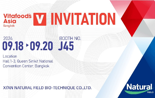 Natural Field wird an den Vita foods Asia 2024 teilnehmen