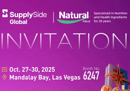 Xi'an Natural-Field Bio-Technique Co., Ltd. präsentiert auf der Supply Side Global 2025 drei innovative Technologie portfolios